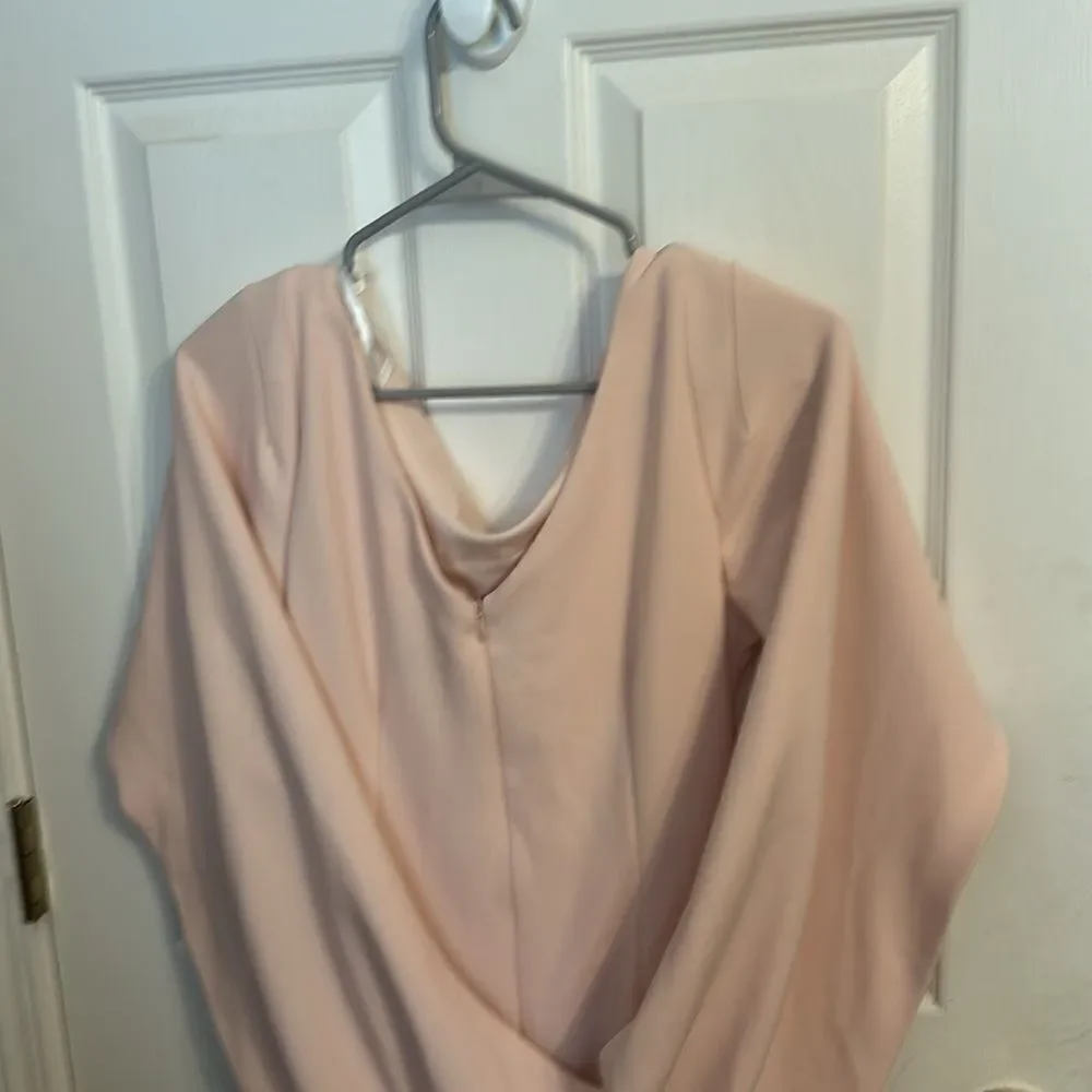 Betsey &Adam Drapedback  ruched  Sheath Dress NWOT 12 - Picture 7 of 11